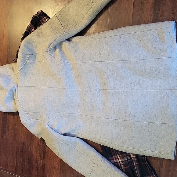 Craghoppers Hepworth Blended Wool Double Zipper Jacket US 4 Almond Beige - Picture 6 of 7